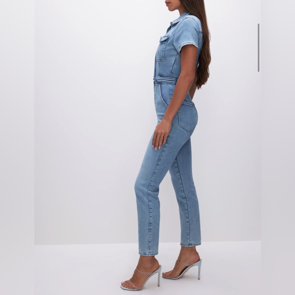 NWT Good American FIT FOR SUCCESS JUMPSUIT Size Large - Picture 3 of 9